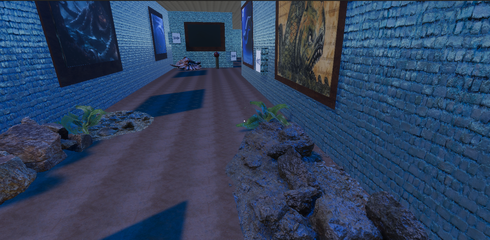 Under the Ocean 3D environment